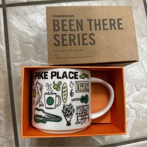 Starbucks PIKE PLACE Been There Series Coffee Tea Mug Cup 14oz New With Box